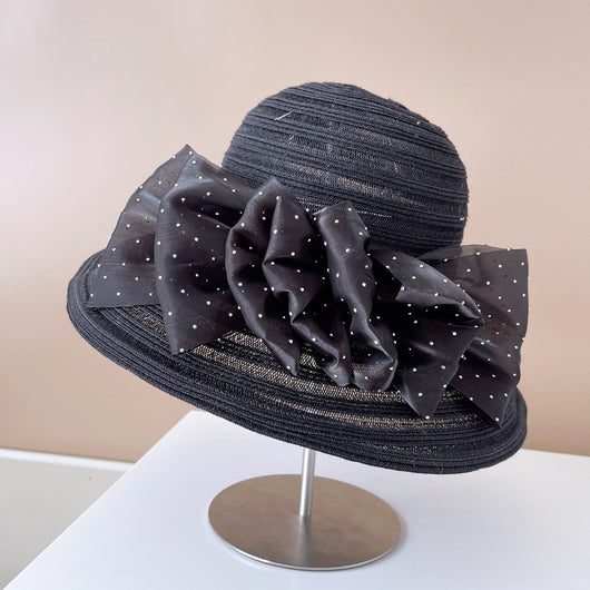 Sombrero de Paja Ligero con Protección Solar Transpirable para Mujer - Image 13