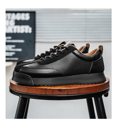 Zapatos de Cuero Negros Casuales para Trabajo - Image 13
