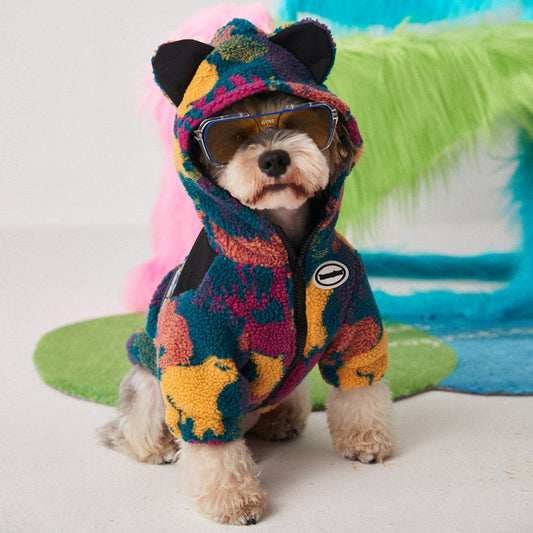 Abrigo Camuflado para Perros Pequeños y Medianos - Ropa de Invierno Térmica
