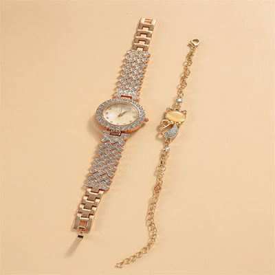 Reloj de Pulsera de Diamantes Redondos Lujo - Image 7
