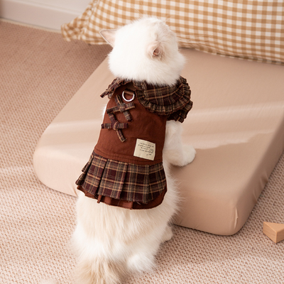 Vestidos Abrigadores para Perros Otoño-Invierno con Patrón Cuadros - Ropa Premium para Mascotas Pequeñas y Medianas - Image 27
