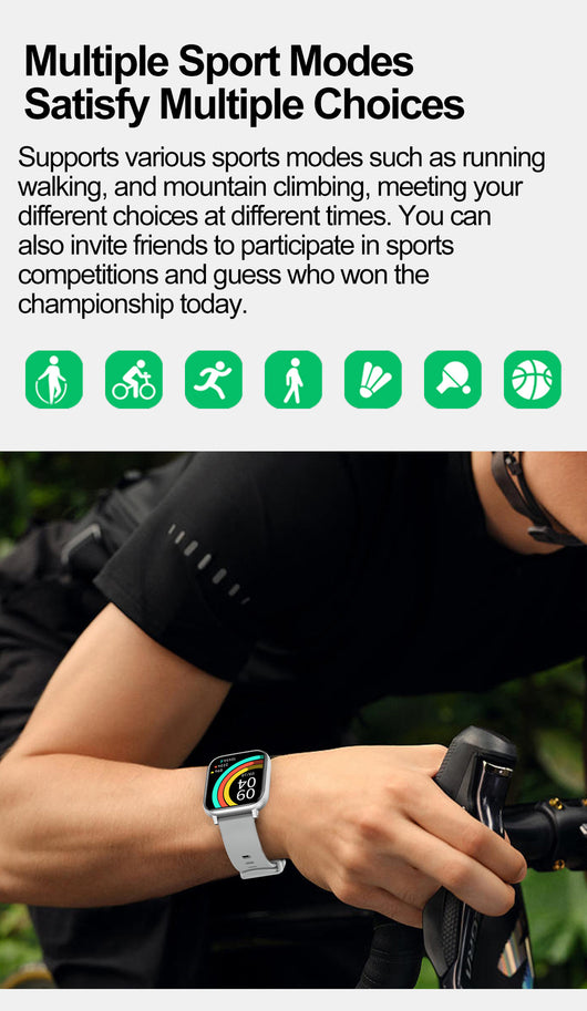 Reloj Inteligente H9 Plus con Monitoreo de Salud y Llamadas Bluetooth - Image 24