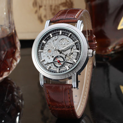 Reloj Mecánico Automático para Hombre con Esfera Hueca