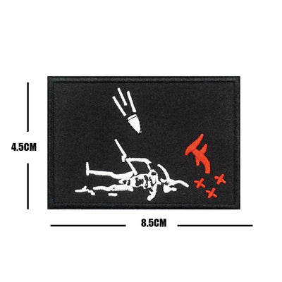 Brazalete Táctico con Parche Pirata y Cierre Velcro - Image 18