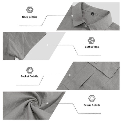 Traje de Trabajo Ejecutivo Manga Corta para Hombre - Image 18