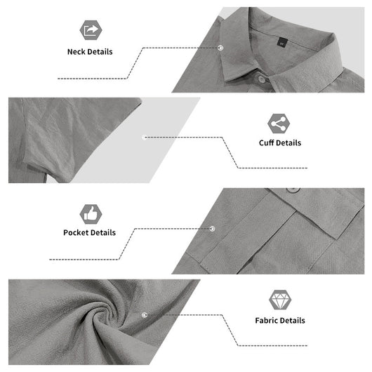 Traje de Trabajo Ejecutivo Manga Corta para Hombre - Image 18
