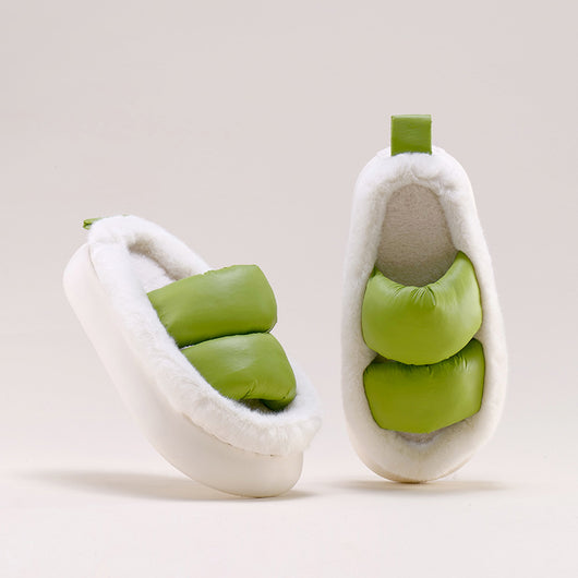 Pantuflas de Invierno con Suela Gruesa y Algodón Térmico - Image 11