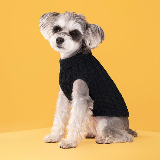 Suéter Tejido para Mascotas - Abrigo Cálido de Cuello Alto para Perros y Gatos - Image 19