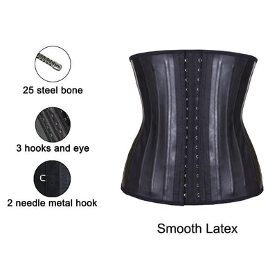 Faja Reductora de Látex con Cierre Ajustable - Cinturón Modelador Corporal - Image 2