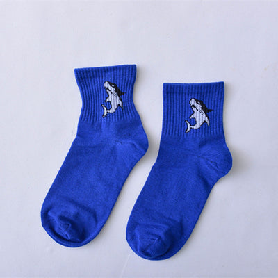 Calcetines Deportivos Cortos con Diseño Literario Divertido - Image 26