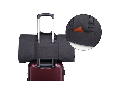 Bolsa de Viaje Cilíndrica Plegable con Capacidad Expandible - Image 5