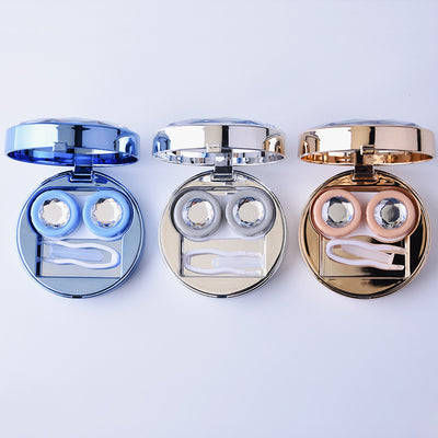 Estuche Portador de Lentes de Contacto Diseño Diamante Kawaii - Image 4