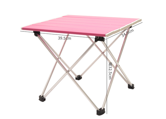 Mesa Plegable de Aluminio para Camping y Picnic
