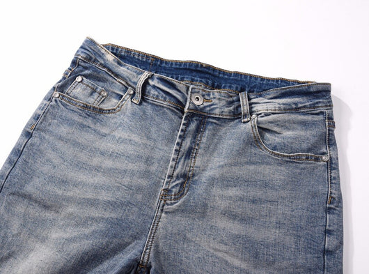 Pantalones Rotos Slim Fit - Jeans Modernos con Detalles Rasgados - Image 4