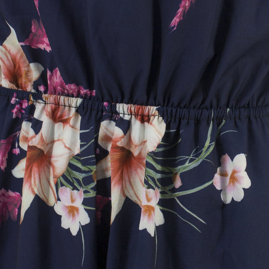 Mono Strapless Estampado con Cintura Definida - Image 2