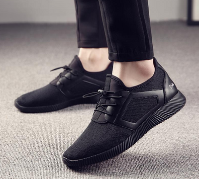 Zapatos Deportivos de Lona con Cordones - Comodidad y Estilo Casual