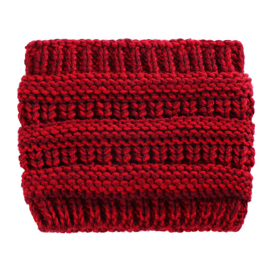 Gorro Tejido con Abertura para Coleta - Beanie Cálido para Invierno - Image 13