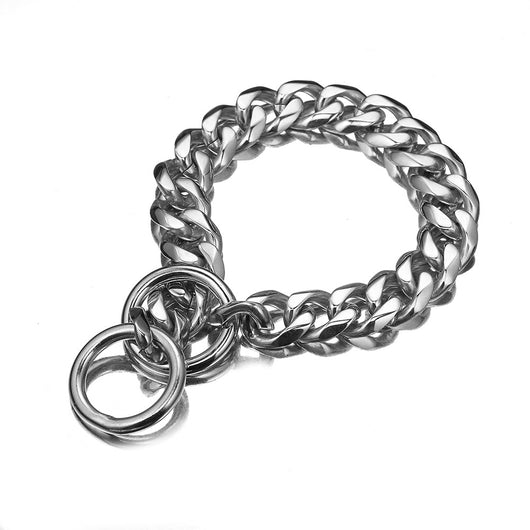 Collar de Cadena P en Acero Inoxidable para Perros - Image 6