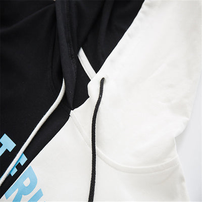 Sudadera con Capucha de Contraste Amplia y Versátil - Image 13