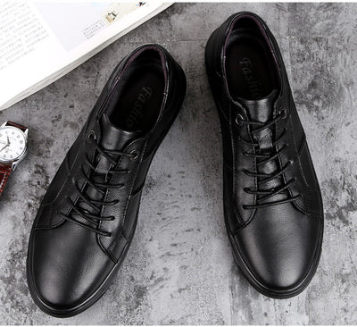 Zapatos Casuales de Cuero Transpirable para Hombre - Image 6