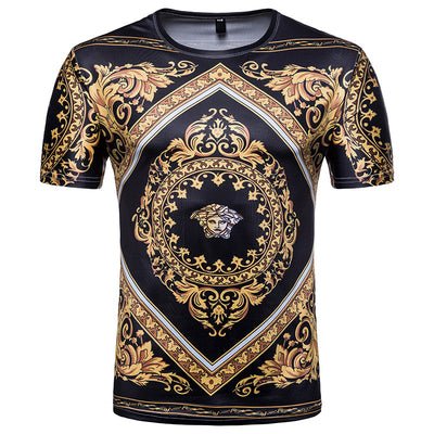 Playera de Hombre de Manga Corta con Impresión Digital 3D - Image 15