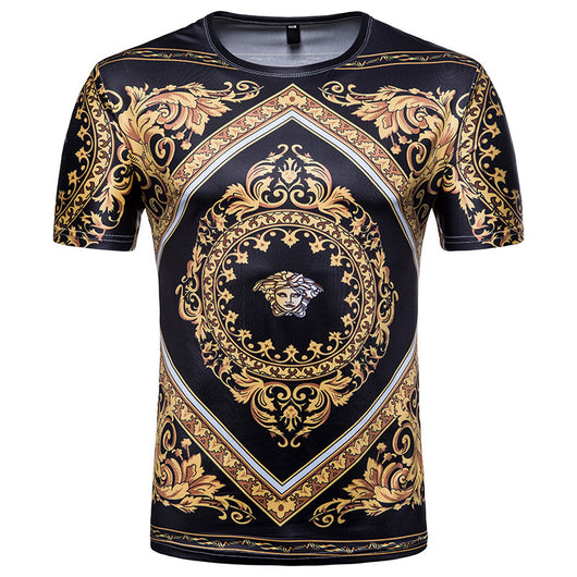 Playera de Hombre de Manga Corta con Impresión Digital 3D - Image 15