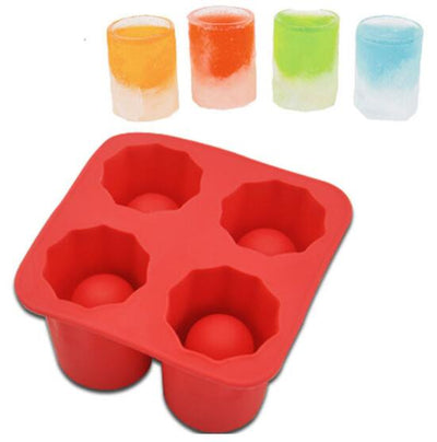 Molde para Hielo en Forma de Copa - Bandeja Reutilizable para Bebidas Frías - Image 8