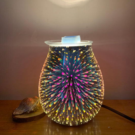 Humidificador Aromatizador de Cristal con Efecto Fuegos Artificiales - Image 2