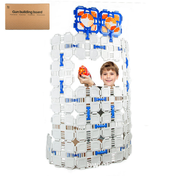 Tablero de Construcción con Bloques para Juego Exterior - Image 2