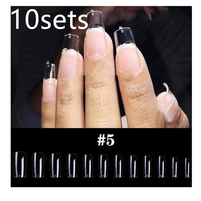Uñas de Extensión Transparentes - Image 19