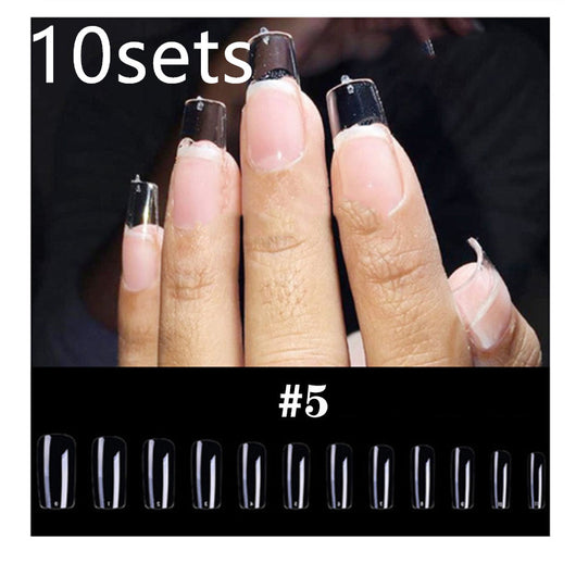 Uñas de Extensión Transparentes - Image 19