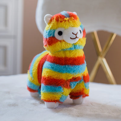 Peluche Alpaca Arcoíris - Juguete Suave y Colorido - Image 7