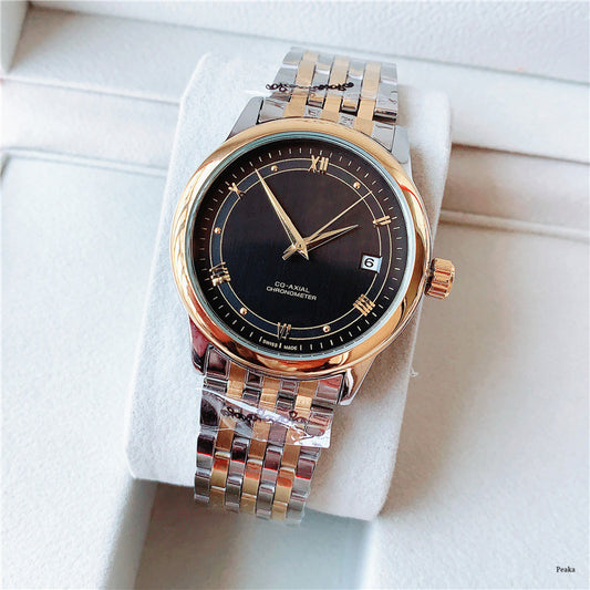 Reloj Mecánico Casual para Hombre con Correa de Acero - Image 2