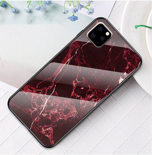 Funda de Vidrio Marmolado para Teléfono