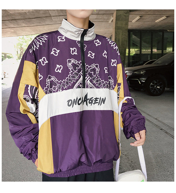 Chaqueta Hip Hop Retro de Calle