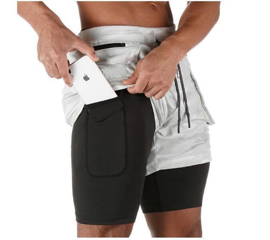 Shorts de Entrenamiento Doble Capa para Correr - Image 2