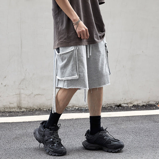 Shorts Hip-Hop Sueltos de Moda Urbana
