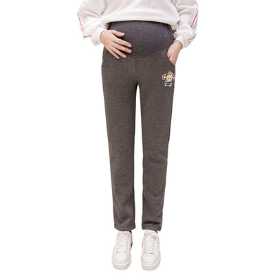 Pantalones Casuales de Algodón Puro con Soporte Abdominal y Terciopelo Reforzado - Image 9