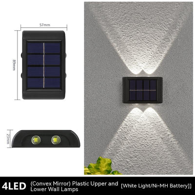 Lámpara Solar de Pared para Exterior - Image 3