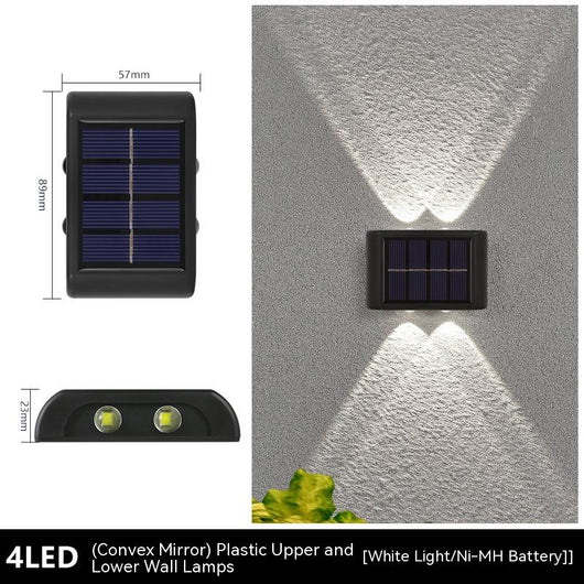 Lámpara Solar de Pared para Exterior - Image 3