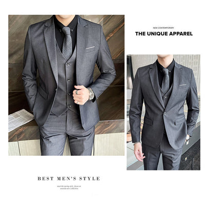 Traje Slim Fit Británico para Hombre - Conjunto Casual Elegante - Image 18