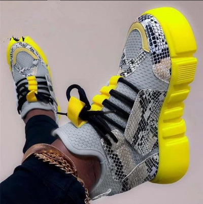 Zapatos Casuales Cómodos Talla Grande para Mujer con Encaje y Suela Plana - Image 12