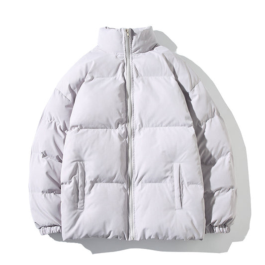 Chaqueta Acolchada de Invierno para Hombre, Estilo Coreano y Corte Amplio