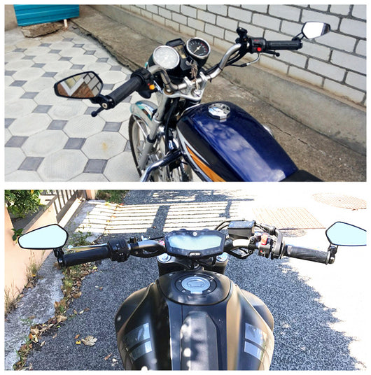Espejo Retrovisor Modificado para Motocicleta - Espejo de Mano - Image 8