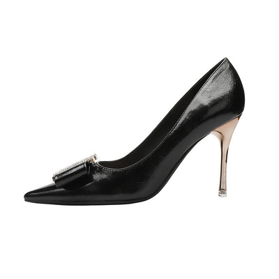 Zapato de Tacón Stiletto Elegante con Strass para Mujer - Image 15