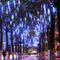 Luces de Lluvia Meteórica LED - Decoración Navideña Impermeable para Árbol