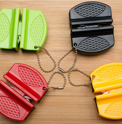 Afilador de Cuchillos Multiuso Compacto de Grosor Ajustable