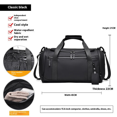 Bolsa de Viaje Organizadora con Compartimento Seco-Húmedo de Gran Capacidad - Image 6