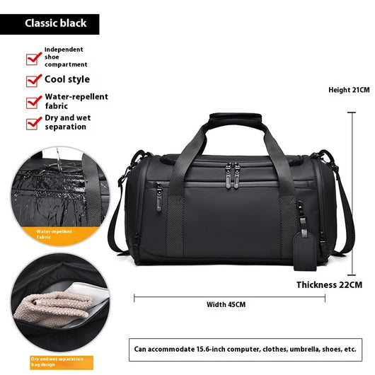 Bolsa de Viaje Organizadora con Compartimento Seco-Húmedo de Gran Capacidad - Image 6