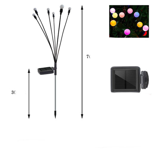 Luces Solares Decorativas LED Luciérnaga para Jardín - Iluminación Navideña Exterior - Image 9